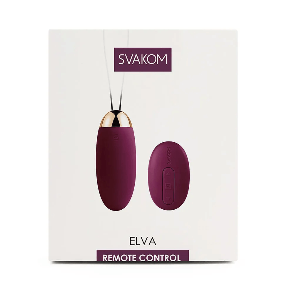 Huevo Vibrador Elva Svakom Morado - Original