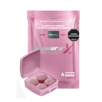 Pastillas Power Sex Mujer X4